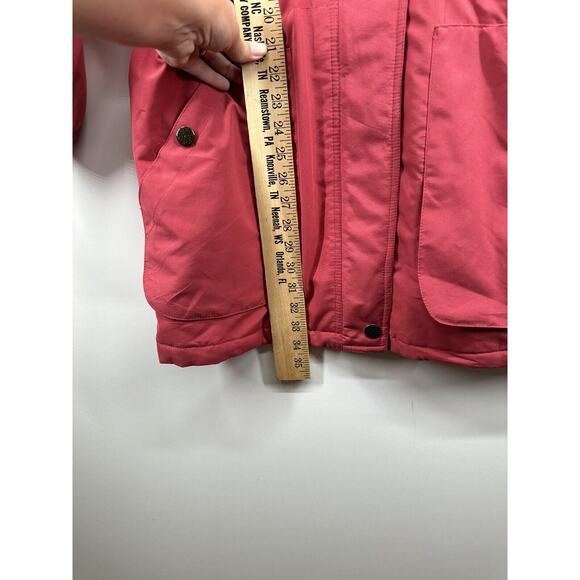 BERNARDO Vintage Women's Pink Hooded Puffer Parka Jacket (Size S) New W Tag $149 - Picture 5 of 11